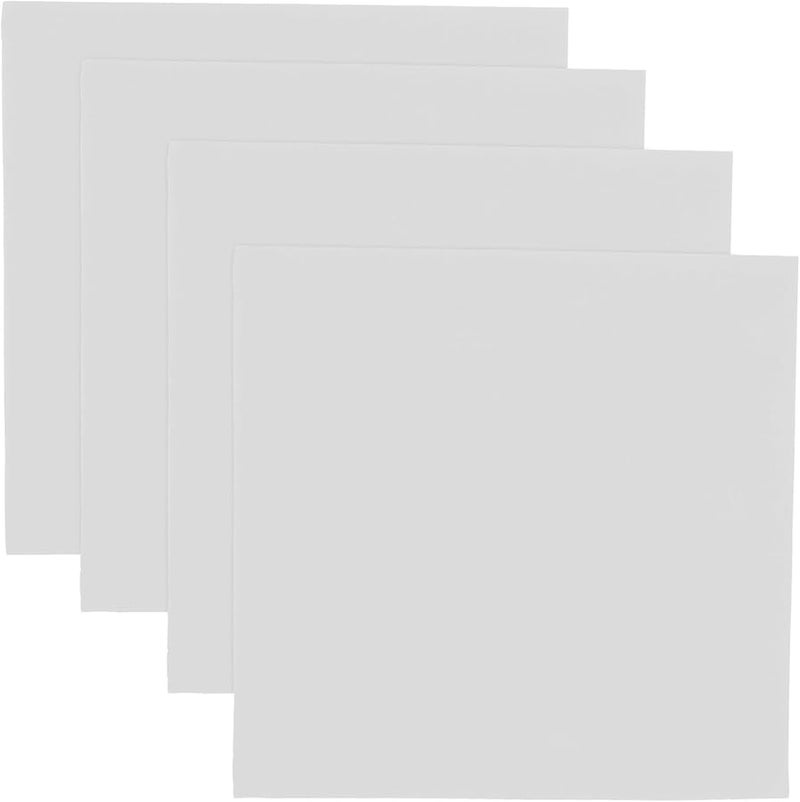 مناديل زفاف بيضاء سميكة يمكن التخلص منها 50 قطعة بجودة فندقية لحفلات الاستقبال والمناسبات والولائم - Image 1